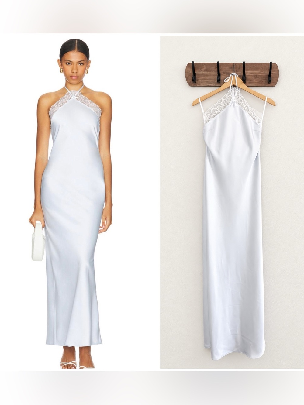 Marjorelle Libbie Revolve Light Blue
Halter Dress Size Small New